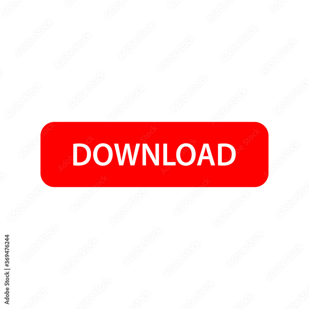 Download Icon in trendy flat style, Download button in red. symbol / icon for your web site design, logo, app, UI. Download Icon in trendy flat style, Download button in red. symbol / icon for your web site design, logo, app, UI.