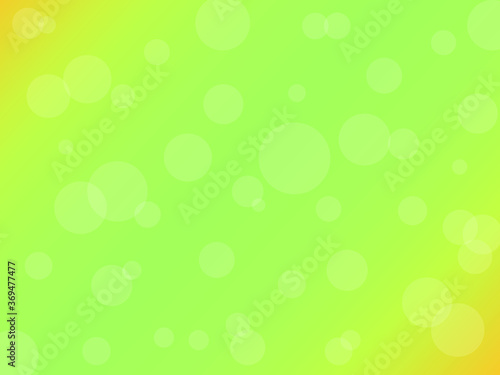 Fresh abstract background. Green pastel gradient background with fine circles distributed over the entire surface. Suitable, for example, for invitations, celebration cards or as a web background. 