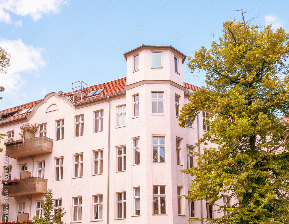 Fototapeta premium Wohnhaus