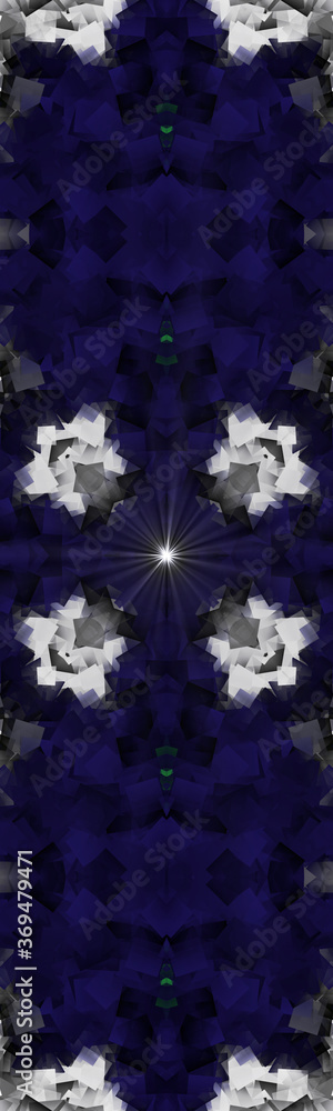 Obraz premium psychedelic Supernova Shiny star patterns Modern stylish texture.