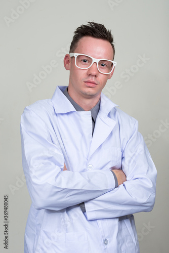 Portrait of young man doctor with eyeglasses © Ranta Images