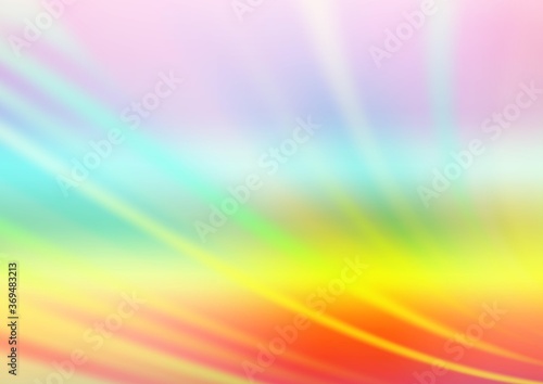 Light Multicolor, Rainbow vector modern bokeh pattern. A completely new color illustration in a bokeh style. Brand new style for your business design.