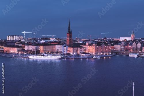 panorama of stockholm