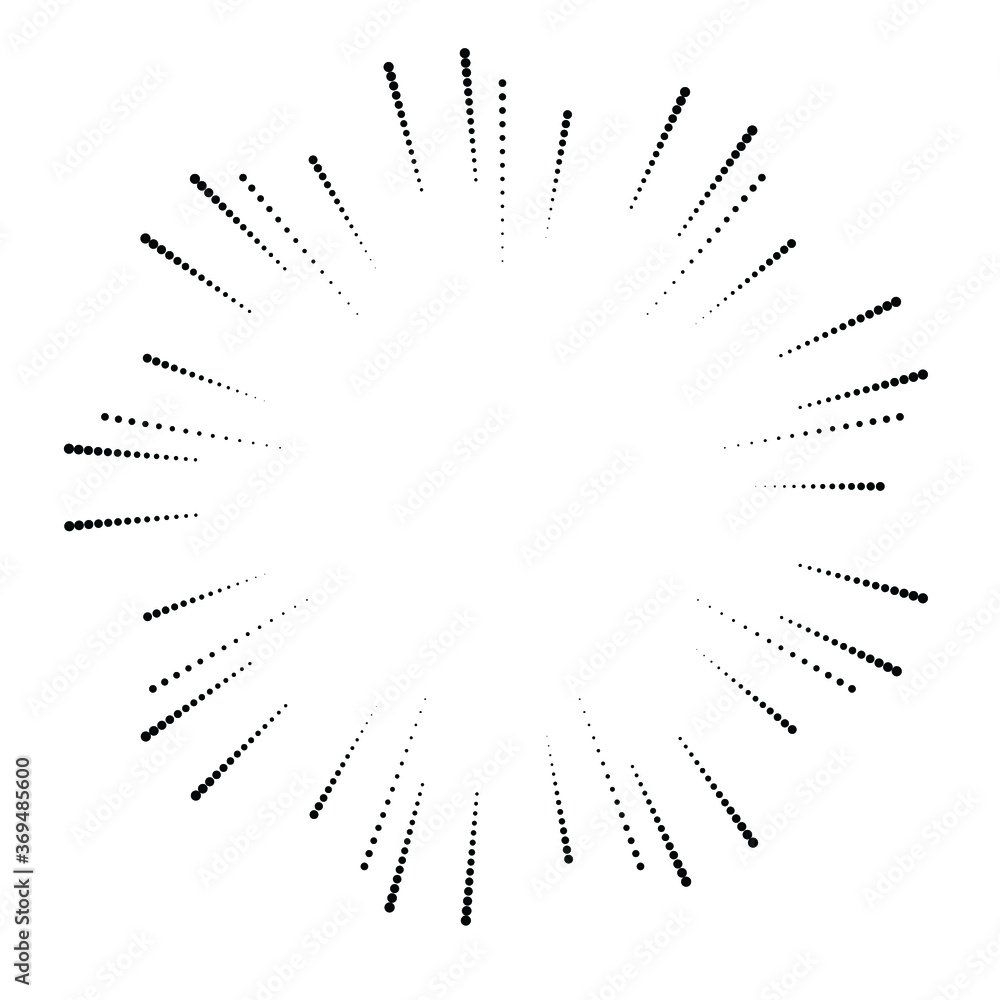 Halftone dots in circle form. Circular Music equalizer . Audio waves . Sound frequency . round logo . vector dotted frame . design element Halftone dots in circle form. Circular Music equalizer . Audio waves . Sound frequency . round logo . vector dotted frame . design element