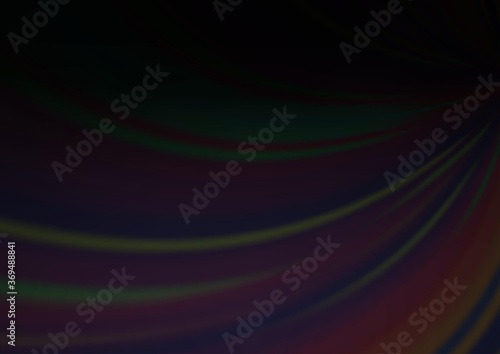 Fototapeta Naklejka Na Ścianę i Meble -  Dark Silver, Gray vector abstract background. Colorful abstract illustration with gradient. A completely new template for your design.
