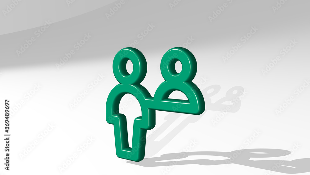 information desk customer made by 3D illustration of a shiny metallic sculpture with the shadow on light background. business and concept information desk customer made by 3D illustration of a shiny metallic sculpture with the shadow on light background. business and concept