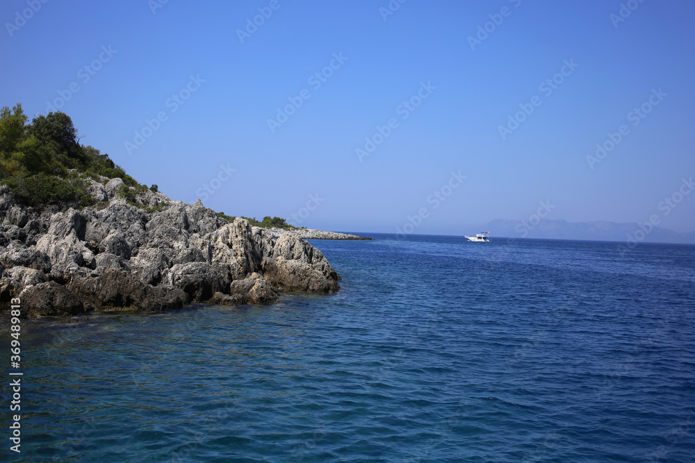 Travel across the Mediterranean to the wonderful coves of Fethiye in Turkey. Travel across the Mediterranean to the wonderful coves of Fethiye in Turkey.