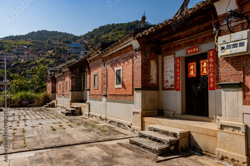 Chinese ancient dwellings in quanzhou..