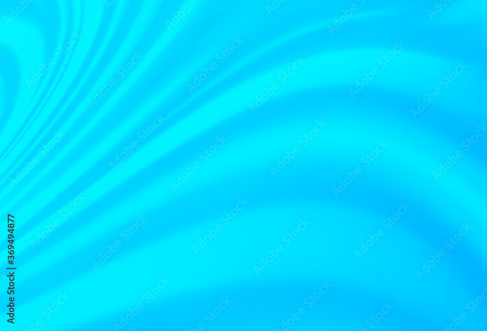 Light BLUE vector background with lava shapes.
