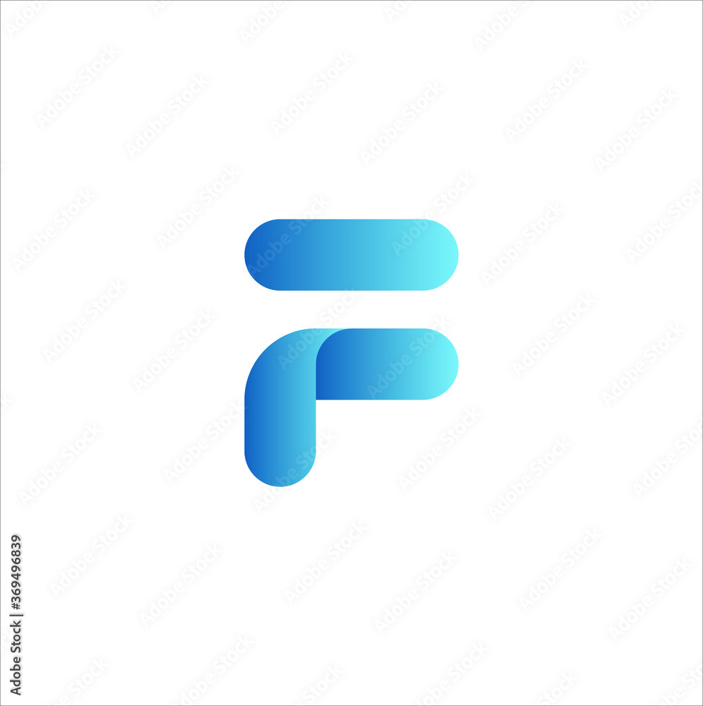 letter F logo modern concept vector template letter F logo modern concept vector template