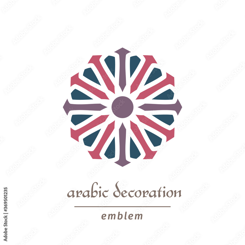 Vector Geometric Mosaic Ornament Vector Geometric Mosaic Ornament