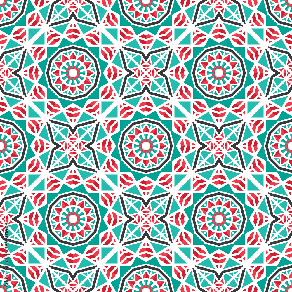 Vector Asian Geometric Pattern Vector Asian Geometric Pattern