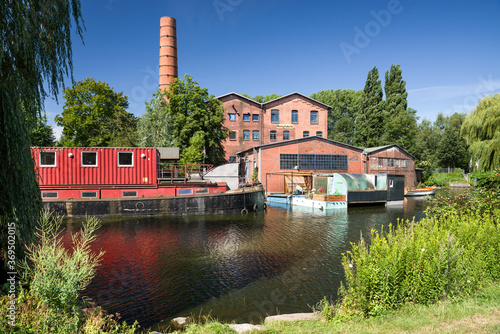 Kulturzentrum Wilhelmsburg Veringkanal Sommer