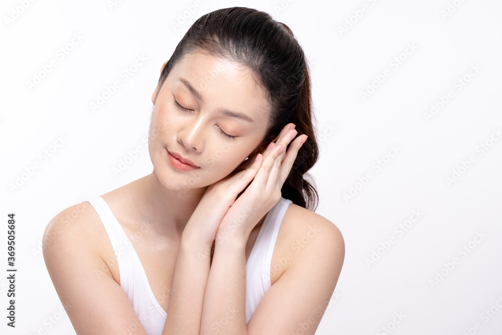 Beauty young woman healthy skin natural make up young beautiful model cosmetic and spa concept Beauty young woman healthy skin natural make up young beautiful model cosmetic and spa concept
