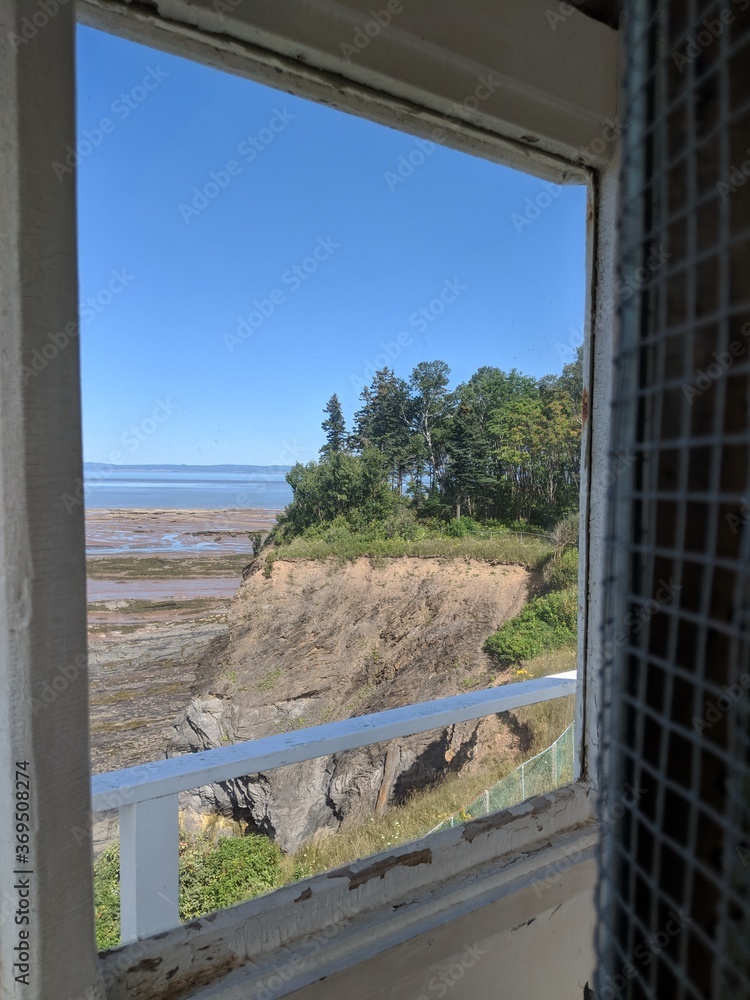 Fototapeta premium ocean view from the window