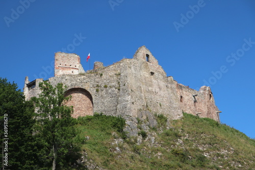 Zamek w Czorsztynie - Jezioro Czorsztyńskie