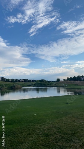 golf course on the beach