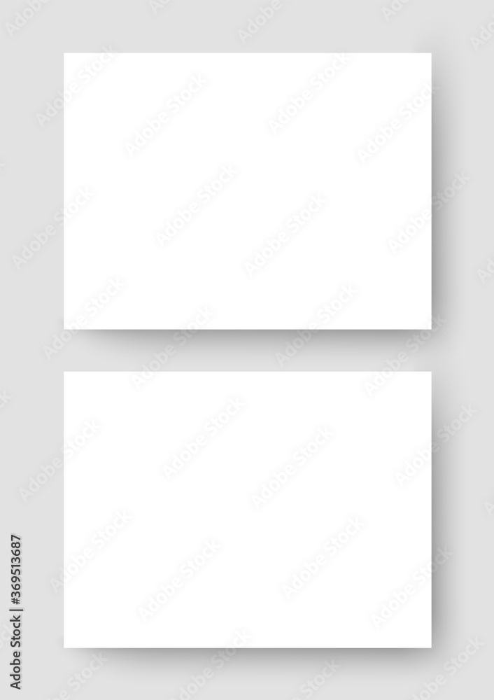 Mockup of two business cards on gray background Mockup of two business cards on gray background