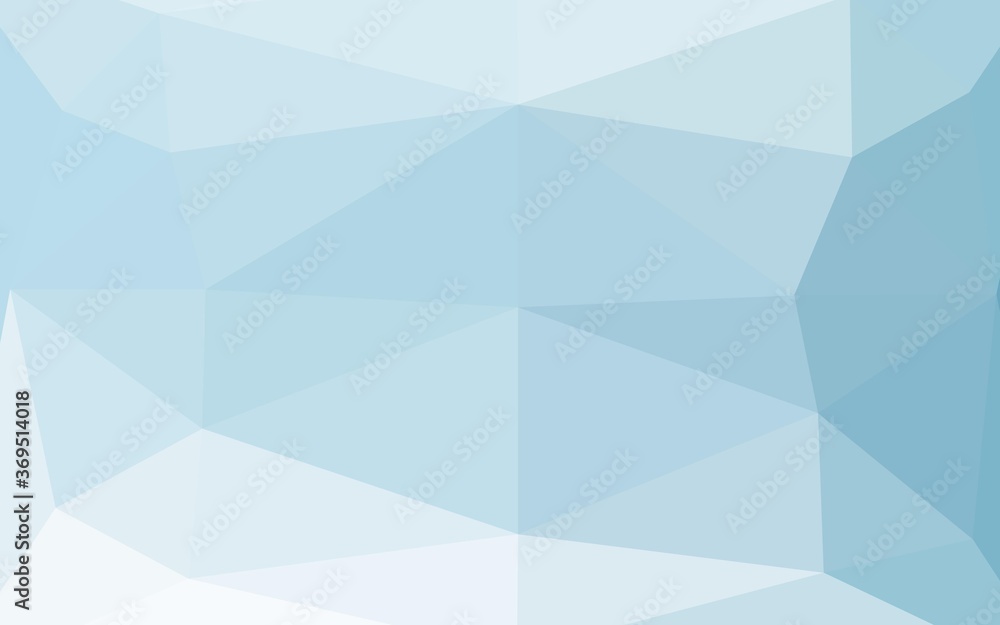 Fototapeta premium Light BLUE vector shining triangular pattern. Modern geometrical abstract illustration with gradient. Elegant pattern for a brand book.
