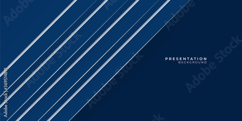 Blue abstract modern presentation background