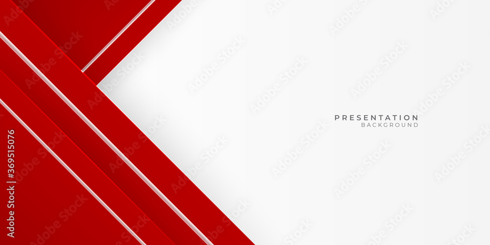 Simple modern abstract red white presentation background with business and corporate concept Simple modern abstract red white presentation background with business and corporate concept