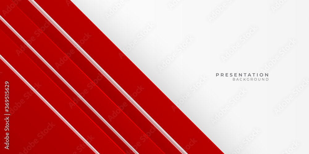 Red white presentation background with business and corporate concept Red white presentation background with business and corporate concept