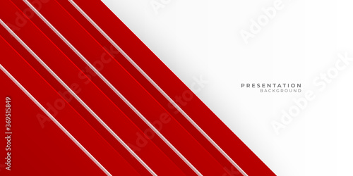Abstract white red background