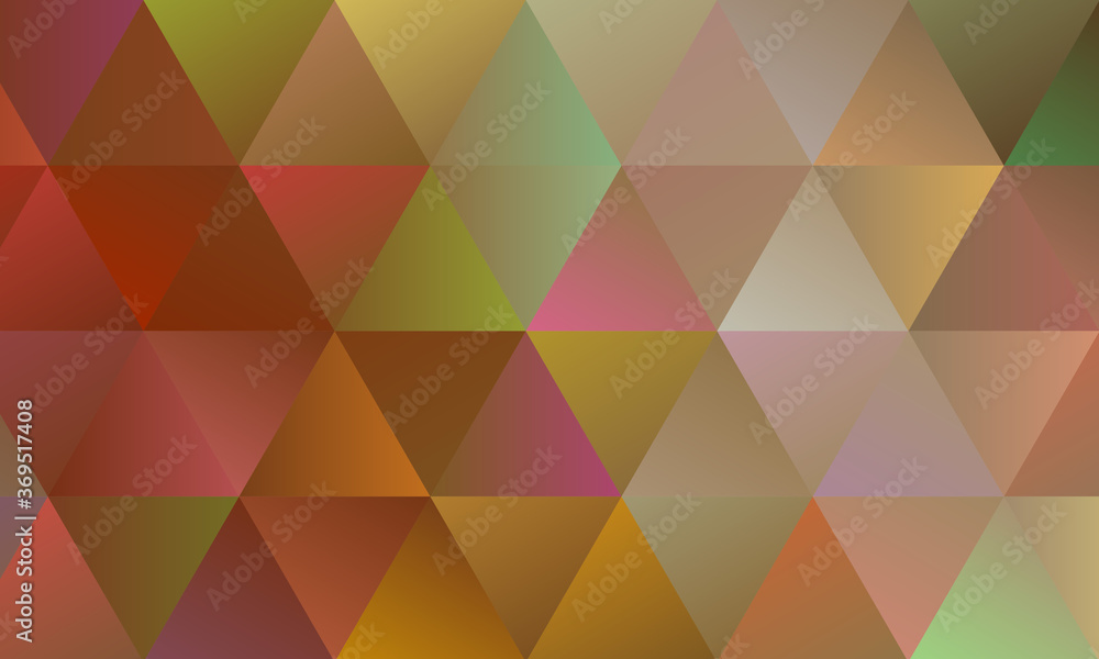 Fototapeta premium Brown polygonal abstract background. Great illustration for your needs.
