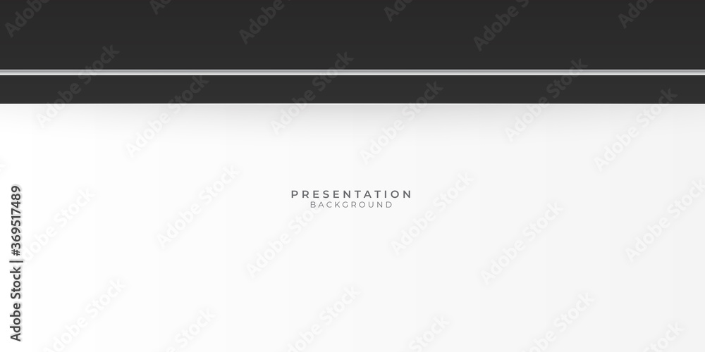 Dark black neutral and white abstract background for presentation design