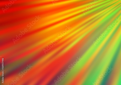 Wallpaper Mural Light Green, Red vector texture with colored lines. Glitter abstract illustration with colored sticks. Pattern for business booklets, leaflets. Torontodigital.ca