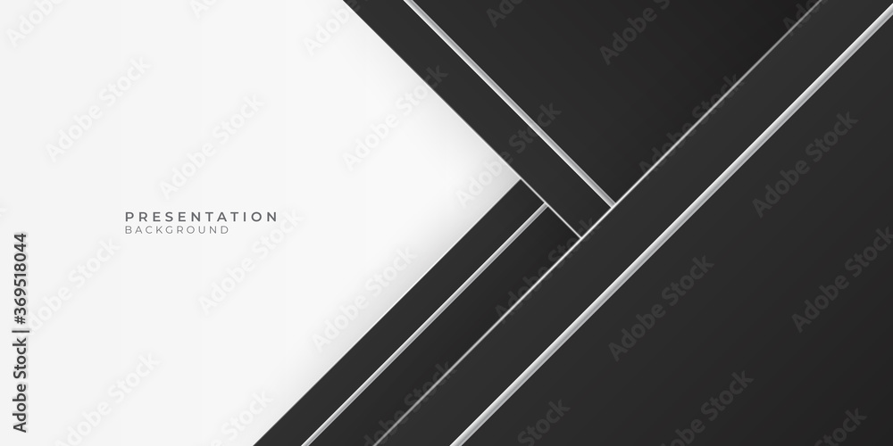 Black white abstract background with white copy blank space for business and presentation