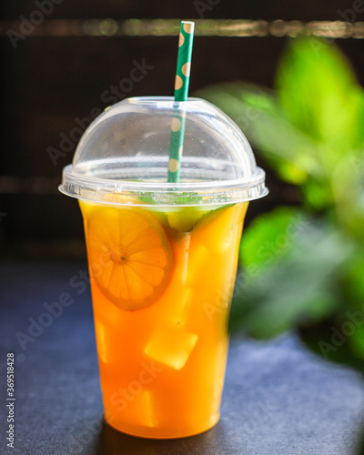 Photography orange juice drink grapefruit tangerine lemonade citrus mandarin mint transparen