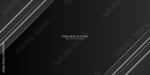 Black abstract background with business and corporate concept