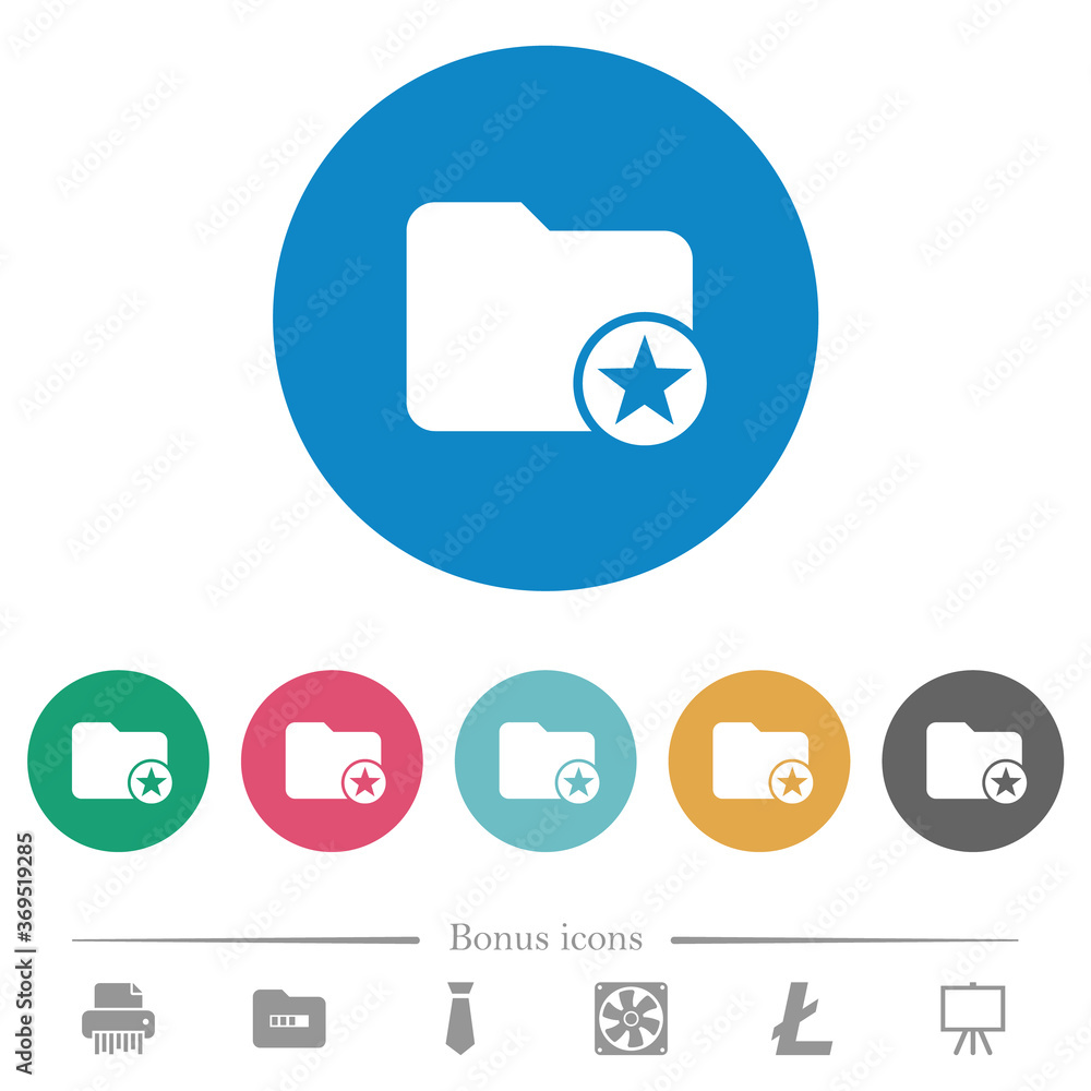 Rank directory flat round icons Rank directory flat round icons