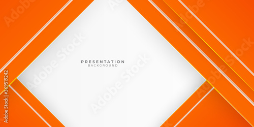 Light Orange polygonal illustration, which consist of triangles. Geometric background in Origami style with gradient. Triangular design for your business