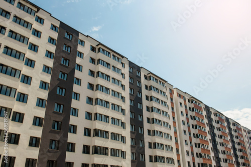 New multi-storey residential apartment building