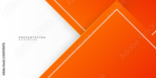 Abstract simple background with orange white color