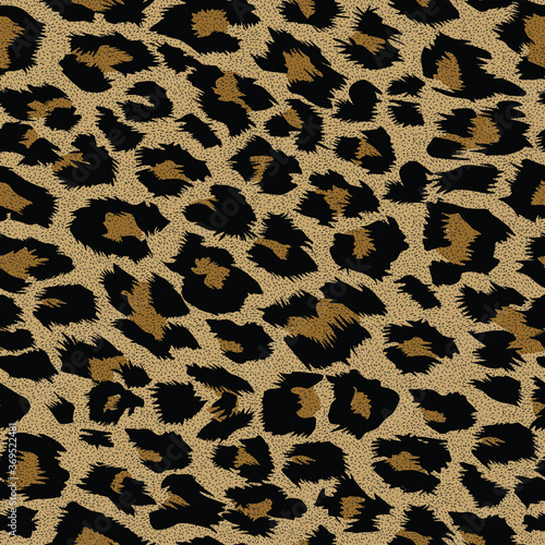 modern leopard skin seamless pattern design