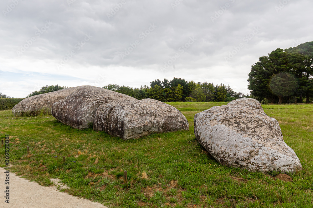 megaliths of Locmariaquer, in Brittany