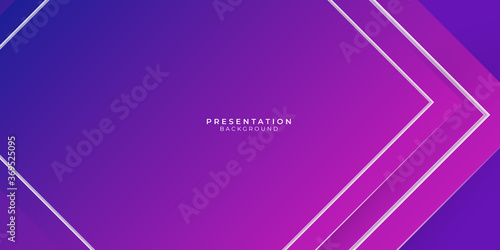 Modern pink purple abstract background with lines and square shape gradation color. 