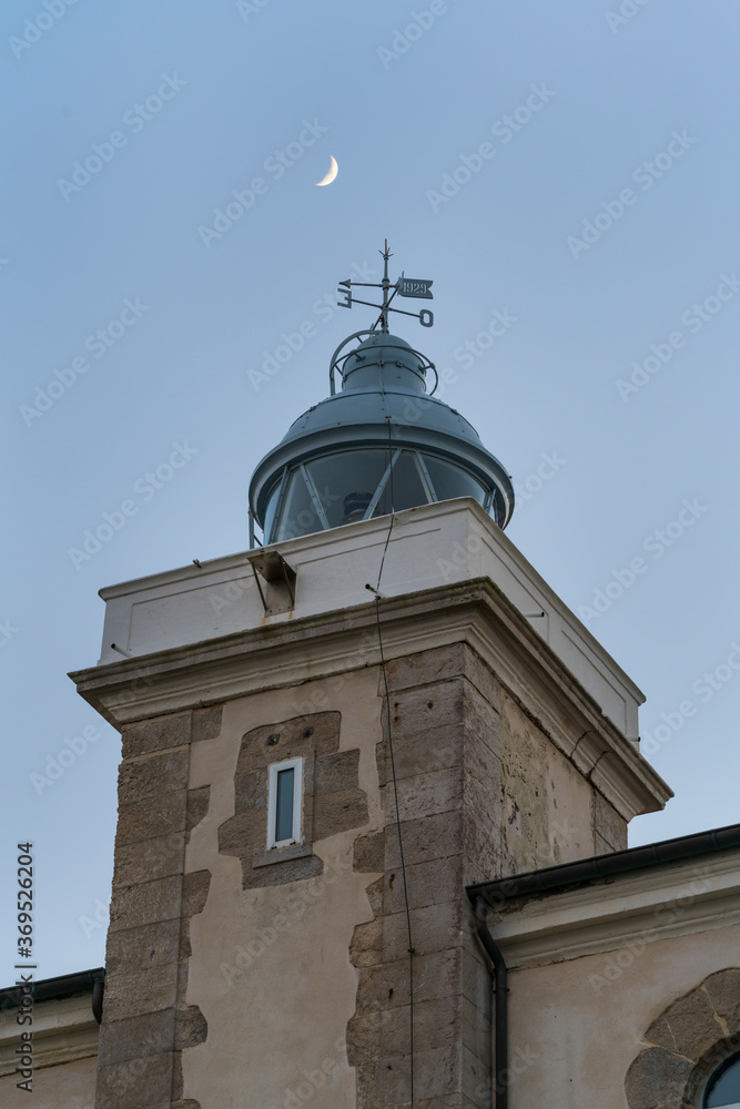 Punta Silla Lighthouse, San Vicente de la Barquera, Cantabrian Sea, Cantabria, Spain, Europe