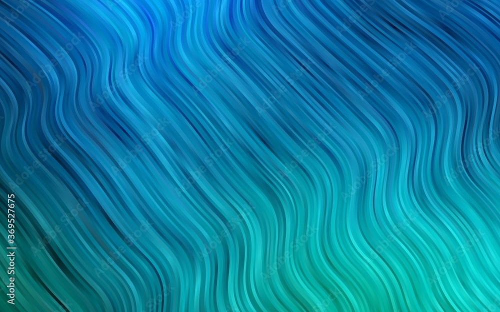 Light Blue, Green vector background with bent ribbons. Modern gradient abstract illustration with bandy lines. A new texture for your ad, booklets, leaflets. Light Blue, Green vector background with bent ribbons. Modern gradient abstract illustration with bandy lines. A new texture for your ad, booklets, leaflets.