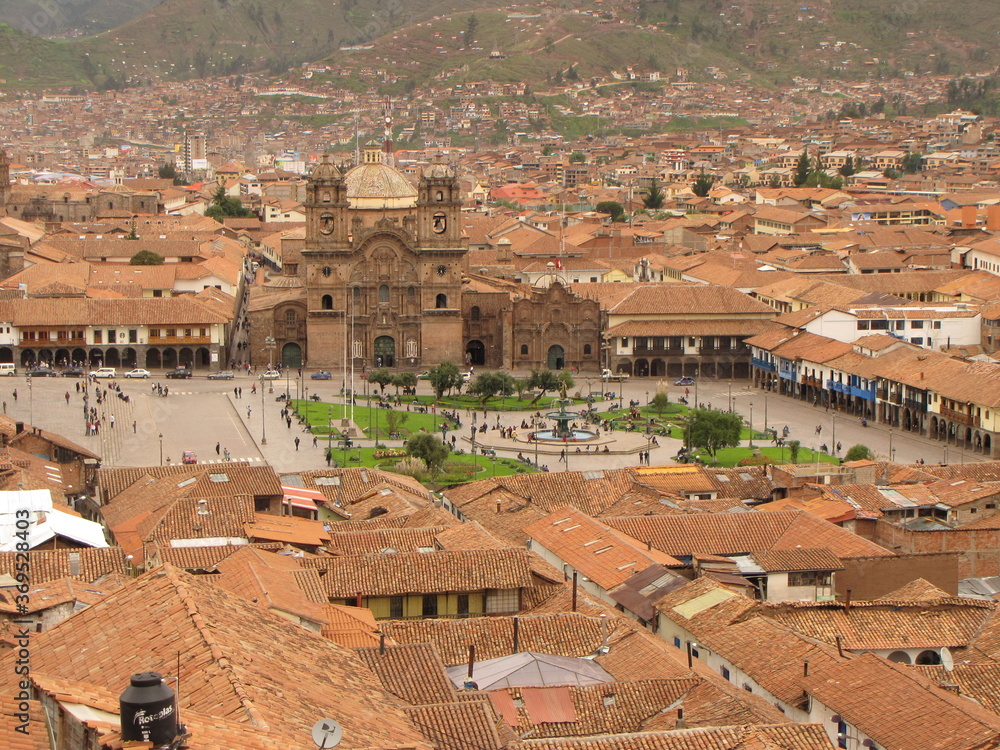 Plaza de armas de Cusco, Perú