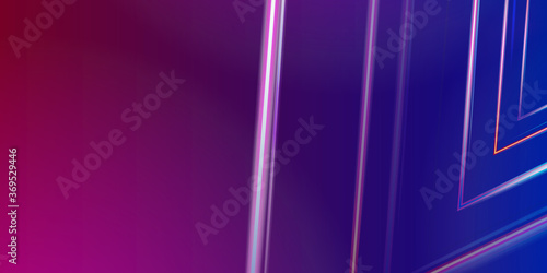 Abstract red and blue background