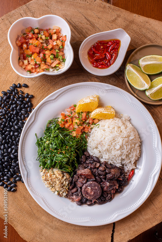 фотографія Typical Brazilian dish called Feijoada