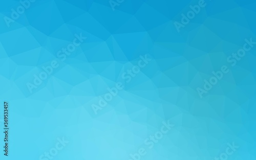 Light BLUE vector blurry triangle pattern. Modern geometrical abstract illustration with gradient. Completely new template for your business design.