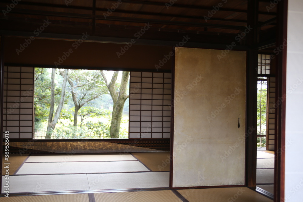 Fototapeta premium Katsura garden, kyoto, japan