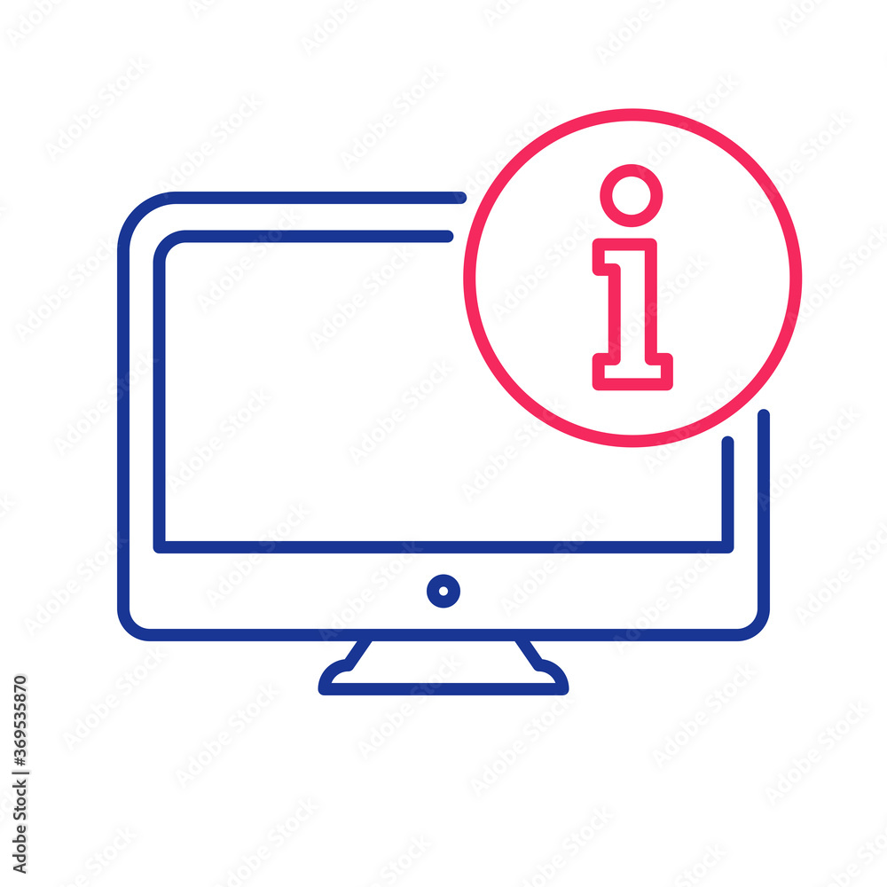 Computer monitor, screen, display. Help, help desk, information Computer monitor, screen, display. Help, help desk, information