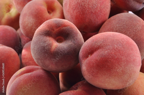 Ripe peach is a natural fruit for health