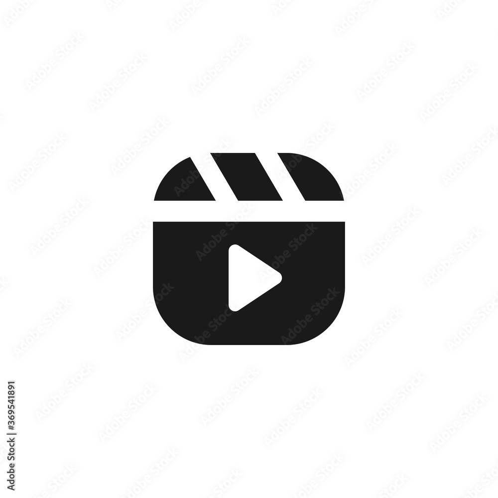 Instagram reel icon. Vector Illustration Stock Vector